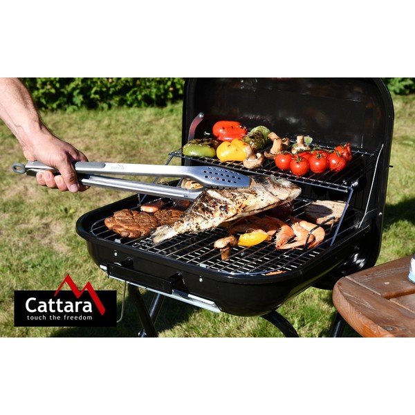 Ocelové grilovací kleště Cattara Shark-image-1