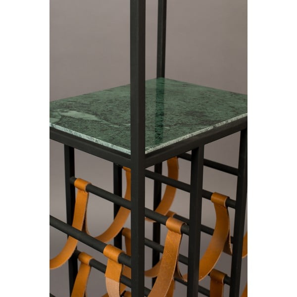 Zeleno-černý regál na víno na 9 lahví Mil - Dutchbone-image-1