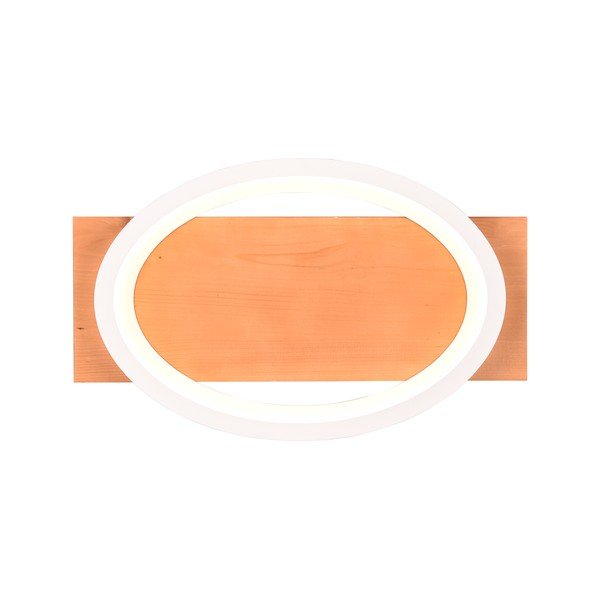 LED stmívatelné nástěnné svítidlo v bílo-přírodní barvě Barca – Trio