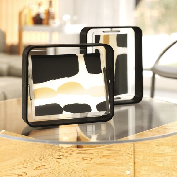 Černý dřevěný stojací rámeček 26x31,5 cm Bellwood – Umbra-image-4