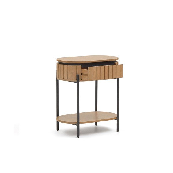 Noční stolek z mangového dřeva Licia - Kave Home-image-2