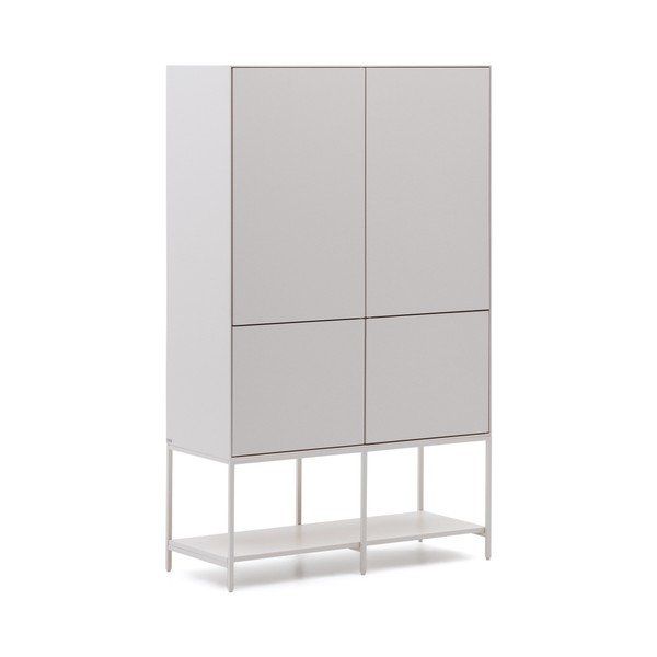 Bílá skříňka 98x160 cm Vedrana – Kave Home-image-2