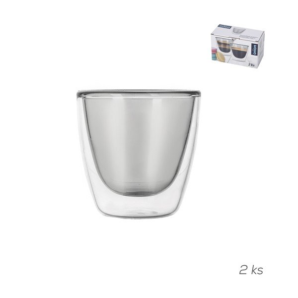 Skleněné hrnky na espresso v sadě 2 ks 110 ml – Orion-image-3