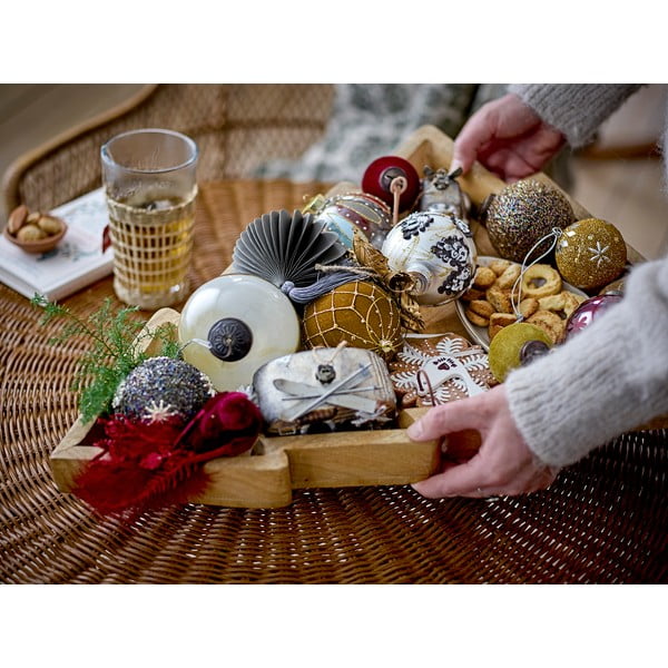 Skleněná vánoční koule Mouna – Bloomingville-image-1