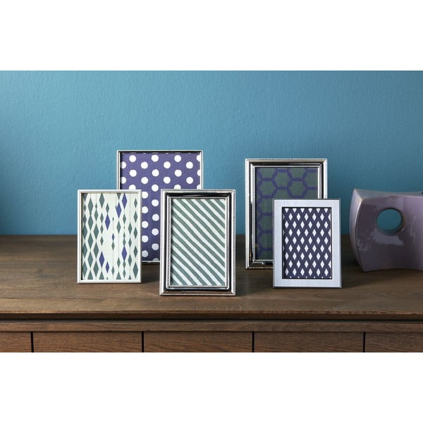 Kovový stojací/na zeď rámeček ve stříbrné barvě 26x18 cm Sweet Memory – Zilverstad-image-1