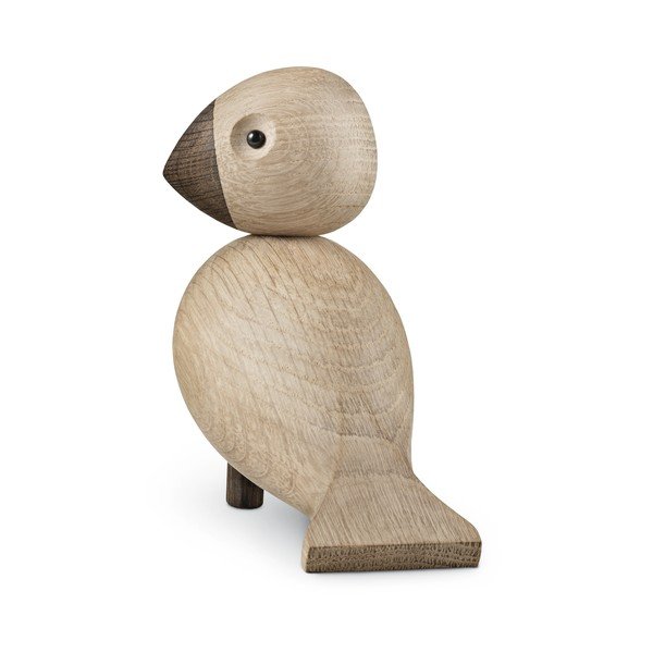 Soška z masivního dubového dřeva Kay Bojesen Denmark Songbird Alfred-image-2