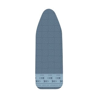 Modrý bavlněný potah na žehlící prkno Wenko Air Comfort, délka 125 cm