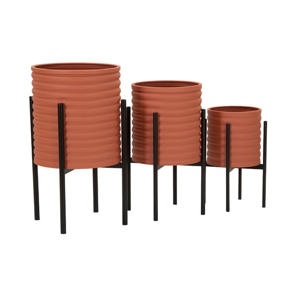 Kovové obaly na květináče v sadě 3 ks ø 36 cm Milly – Mauro Ferretti-image-3