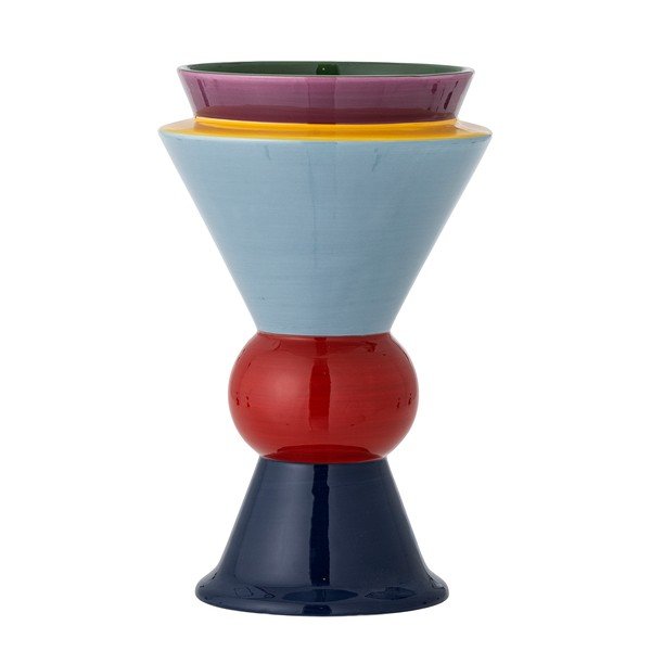 Keramická ručně malovaná váza (výška 26,5 cm) Trilla – Bloomingville