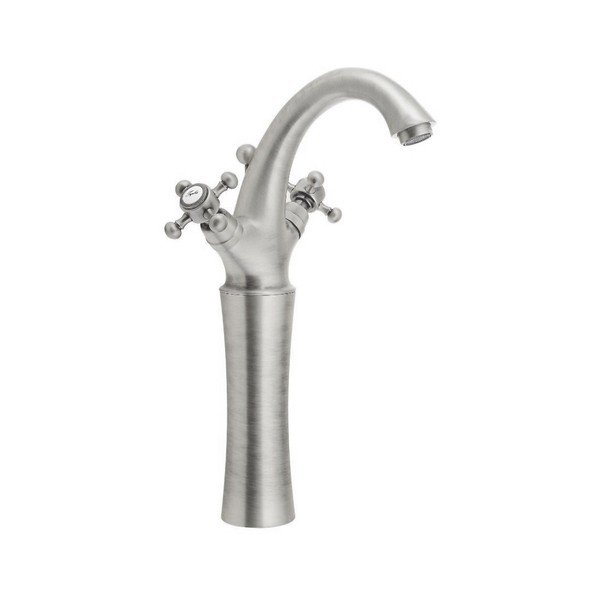 Stojánková umyvadlová baterie v matně stříbrné barvě Antea – Sapho