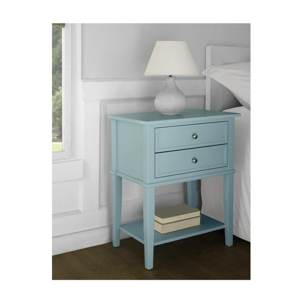Světle modrý noční stolek Franklin – Støraa-image-4