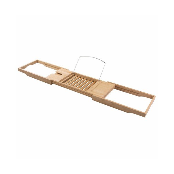 Bambusový nastavitelný odkládací podnos na vanu iDesign Formbu-image-3