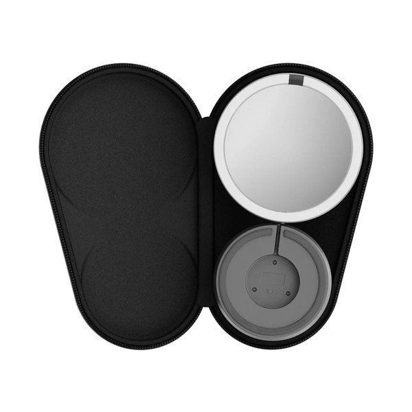 Kosmetické zrcadlo s osvětlením/zvětšovací (zvětšení 5x) ø 12 cm – simplehuman-image-4