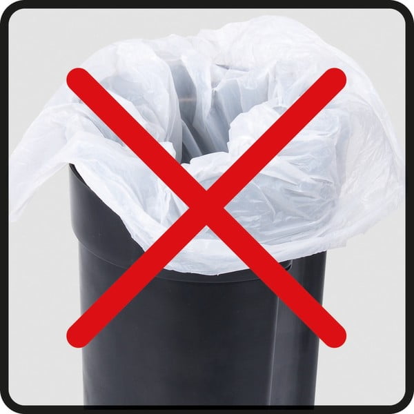 Černý odpadkový koš Wenko Leman, 5 l-image-4