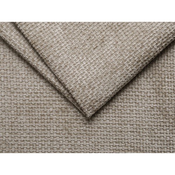 Béžová čalouněná jednolůžková postel bez čela 90x200 cm Whale – Micadoni -image-3