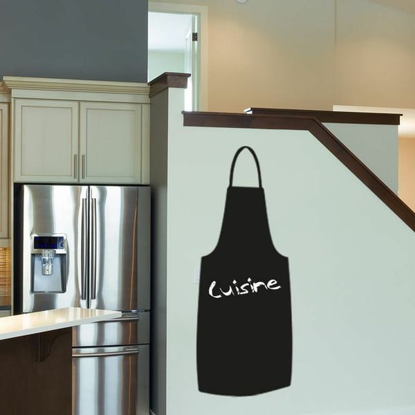 Samolepka Cooking apron blackboard, 125x55 cm