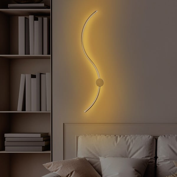 LED nástěnné svítidlo ve zlaté barvě Uyan – Opviq lights-image-2