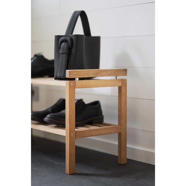 Botník z dubového dřeva v přírodní barvě Confetti – Rowico-image-3