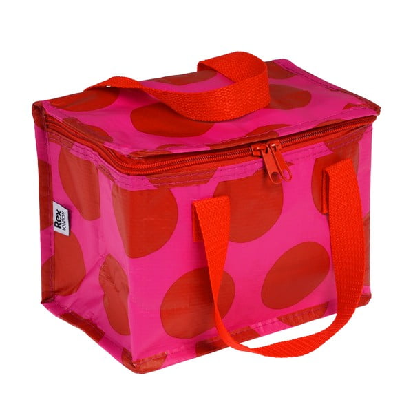 Červená/růžová chladicí taška Spotlight – Rex London