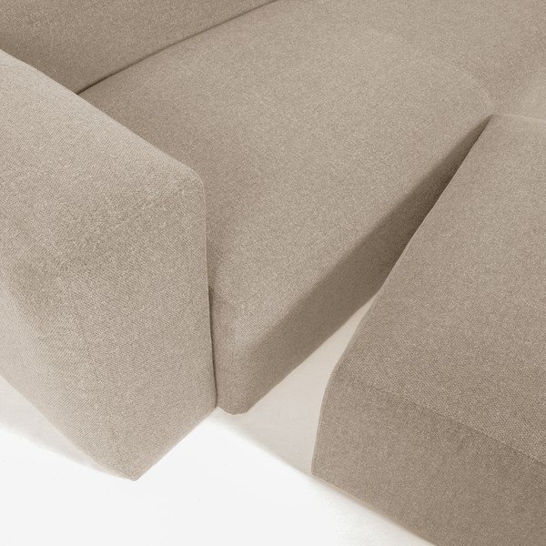 Béžová podnožka Kave Home Blok-image-4