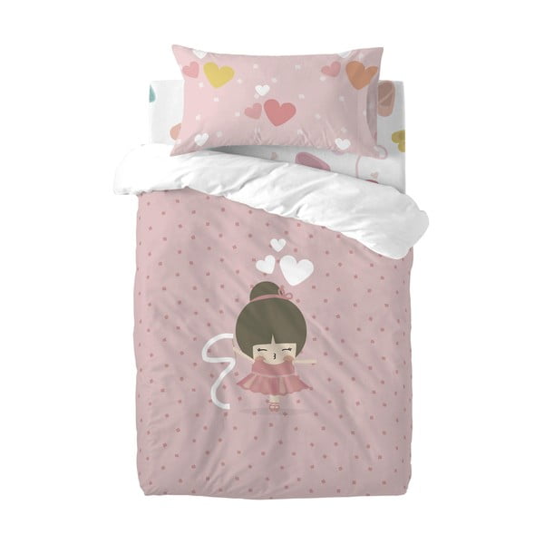 Bavlněné dětské povlečení do postýlky 115x145 cm Dancing – Mr. Fox