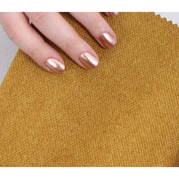 Taburet v hořčicové barvě Copper – Artie-image-4