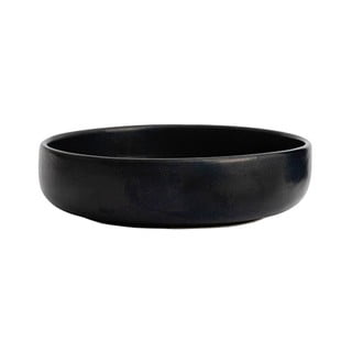 Černá kameninová snídaňová miska ÅOOMI Luna, ø 16 cm