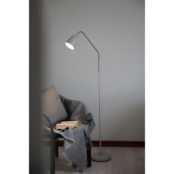 Béžová LED stmívatelná stojací lampa s kovovým stínidlem (výška 140 cm) Patro – Markslöjd-image-1
