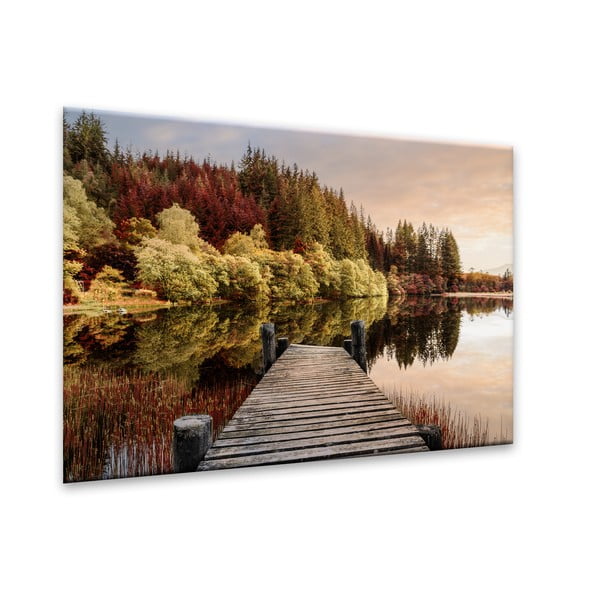 Skleněný obraz Styler Autumn Path, 80 x 120 cm-image-2