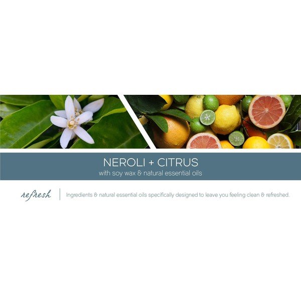 Vonná svíčka ve skleněné dóze Goose Creek Neroli & Citrus, 60 hodin hoření-image-2
