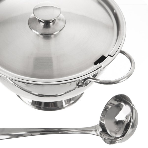 Nerezová mísa ve stříbrné barvě ø 26 cm – Orion-image-3