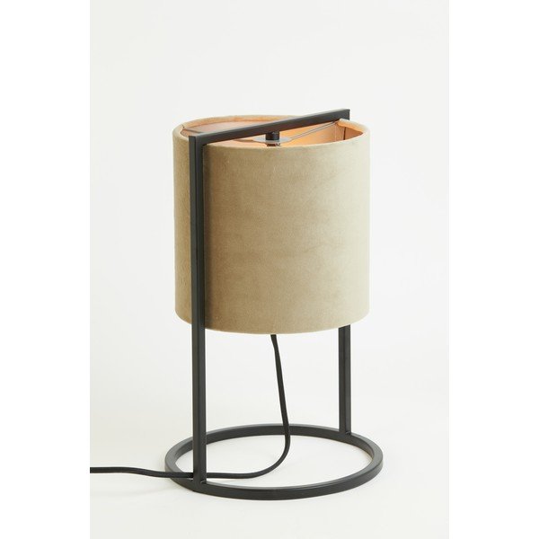 Černo-béžová stolní lampa (výška 35 cm) Santos – Light & Living-image-3