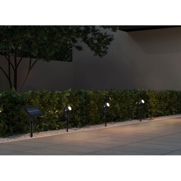 LED zapichovací solární venkovní svítidlo Obidos – Trio-image-1