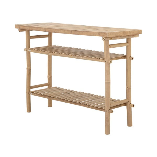 Bambusový odkládací stolek 40x100 cm Sole – Bloomingville-image-3