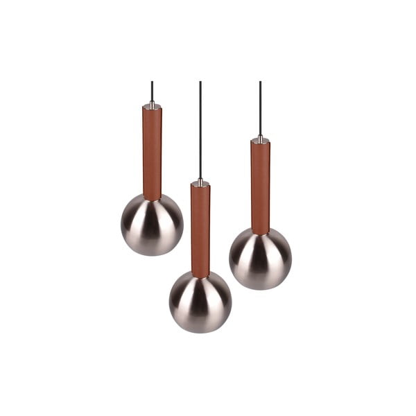 Šedé závěsné svítidlo ø 52 cm Ciliana – CINQUE-image-2