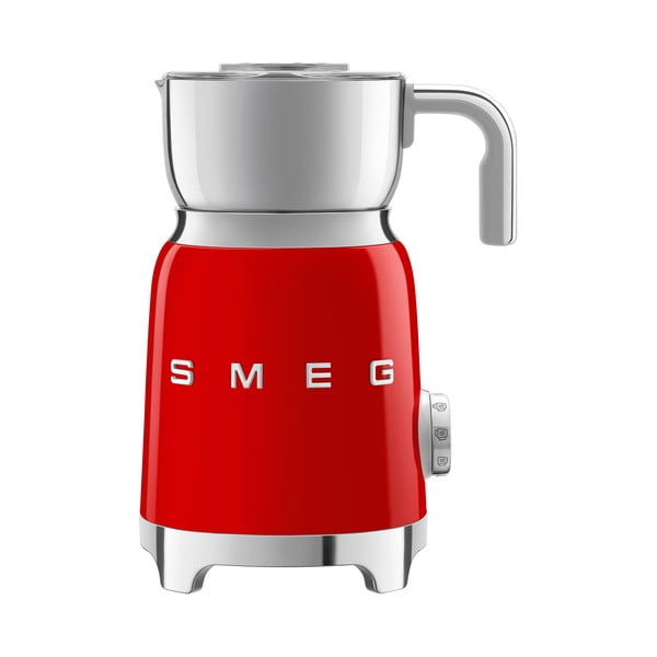 Červený elektrický šlehač mléka Retro Style – SMEG