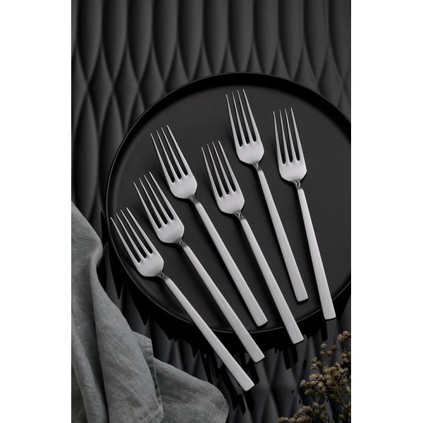 Nerezový příbor ve stříbrné barvě 36 ks – Hermia-image-3