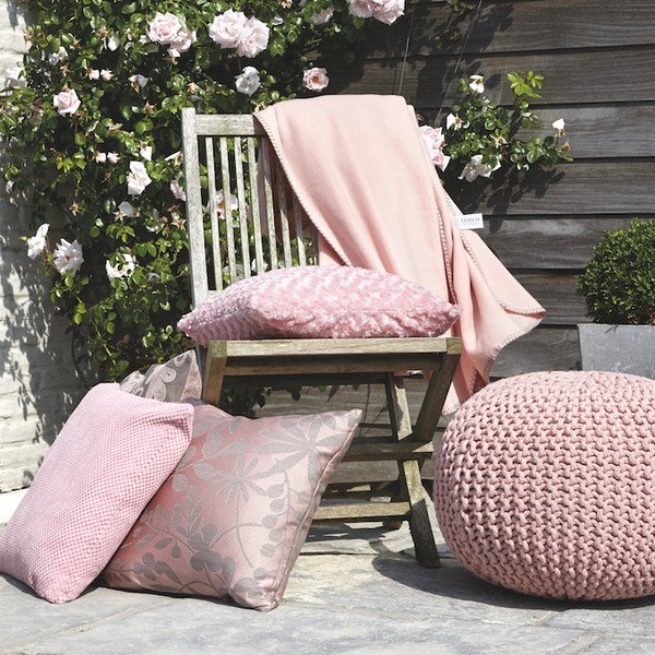 Šedý pletený puf ZicZac-image-1