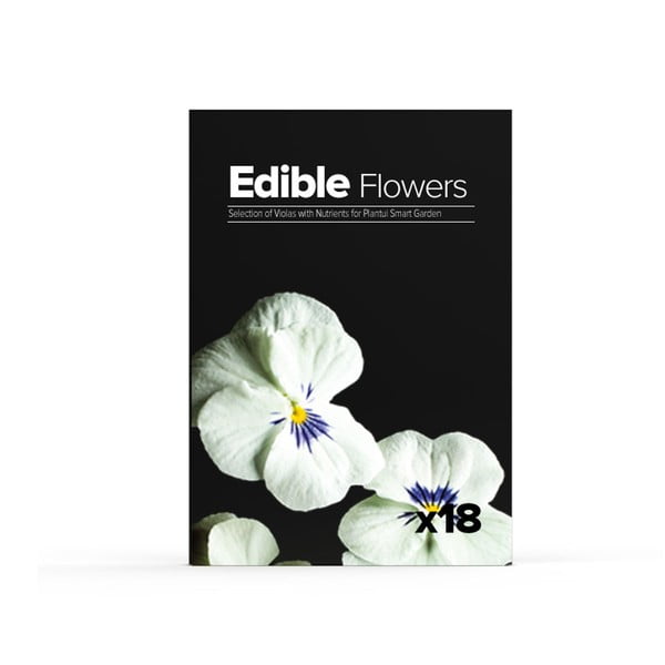 Sada 18 kapslí se semínky jedlých květin Plantui Edible Flowers