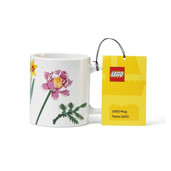 Bílý keramický dětský hrnek 300 ml Botanicals – LEGO®-image-1