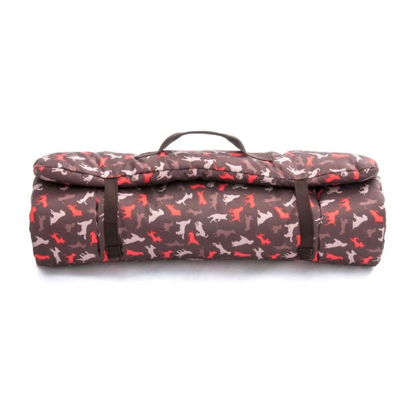 Hnědý cestovní pelíšek pro psa 45x60 cm Outdoor Chill Pad Mocha S – P.L.A.Y.-image-3