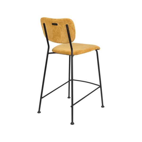 Okrově žluté barové židle v sadě 2 ks 92 cm Benson – Zuiver-image-3