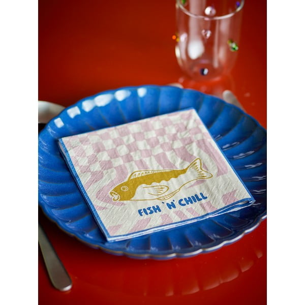 Papírové ubrousky v sadě 20 ks 33x33 cm Remy – Bloomingville-image-1