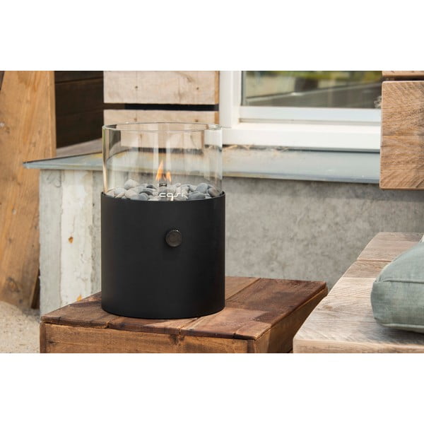 Větší černá plynová lampa Cosi Original, výška 30,5 cm-image-1