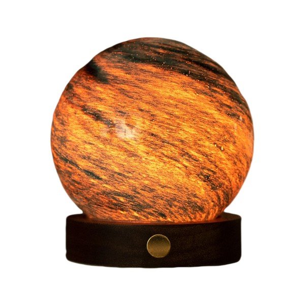 Tmavě hnědá/v tmavě přírodní barvě světelná dekorace na USB ø 8 cm Stellar Ocean – Gingko