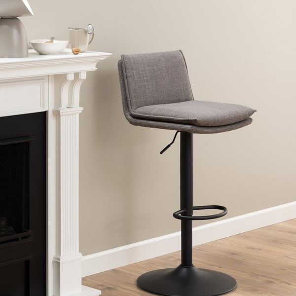 Šedé otočné barové židle v sadě 2 ks 107 cm Flynn – Actona-image-1