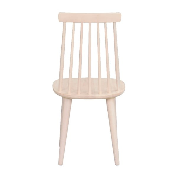 Béžová jídelní židle ze dřeva kaučukovníku Rowico Lotta-image-2