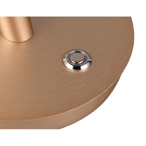 LED stolní lampa s kovovým stínidlem ve zlaté barvě (výška 56 cm) Nala – Trio Select-image-1