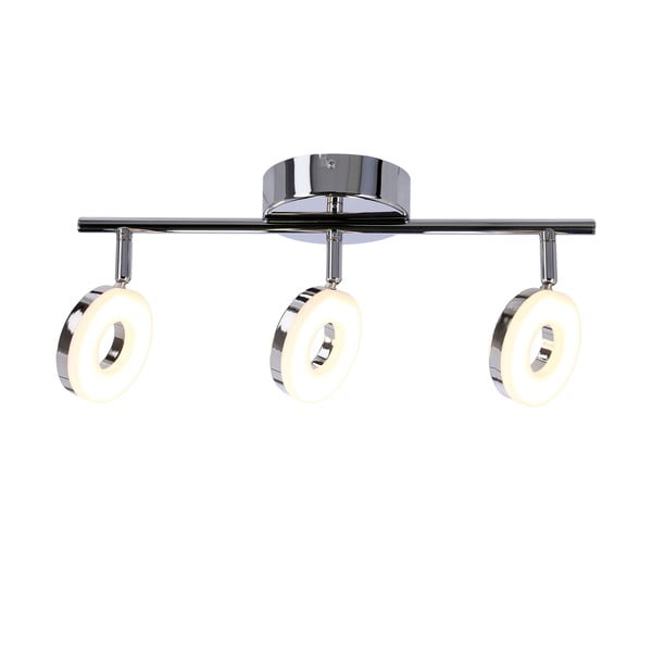 LED stropní svítidlo v leskle stříbrné barvě 47x16 cm Thema – Candellux Lighting-image-3