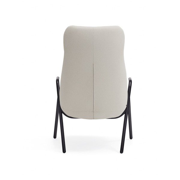 Bílé křeslo Teulat Dins, výška 114 cm-image-4